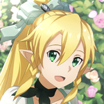 Leafa Sword Art Online SSR NZQQ-SSR-12 Attack on Titan Anime CCG card